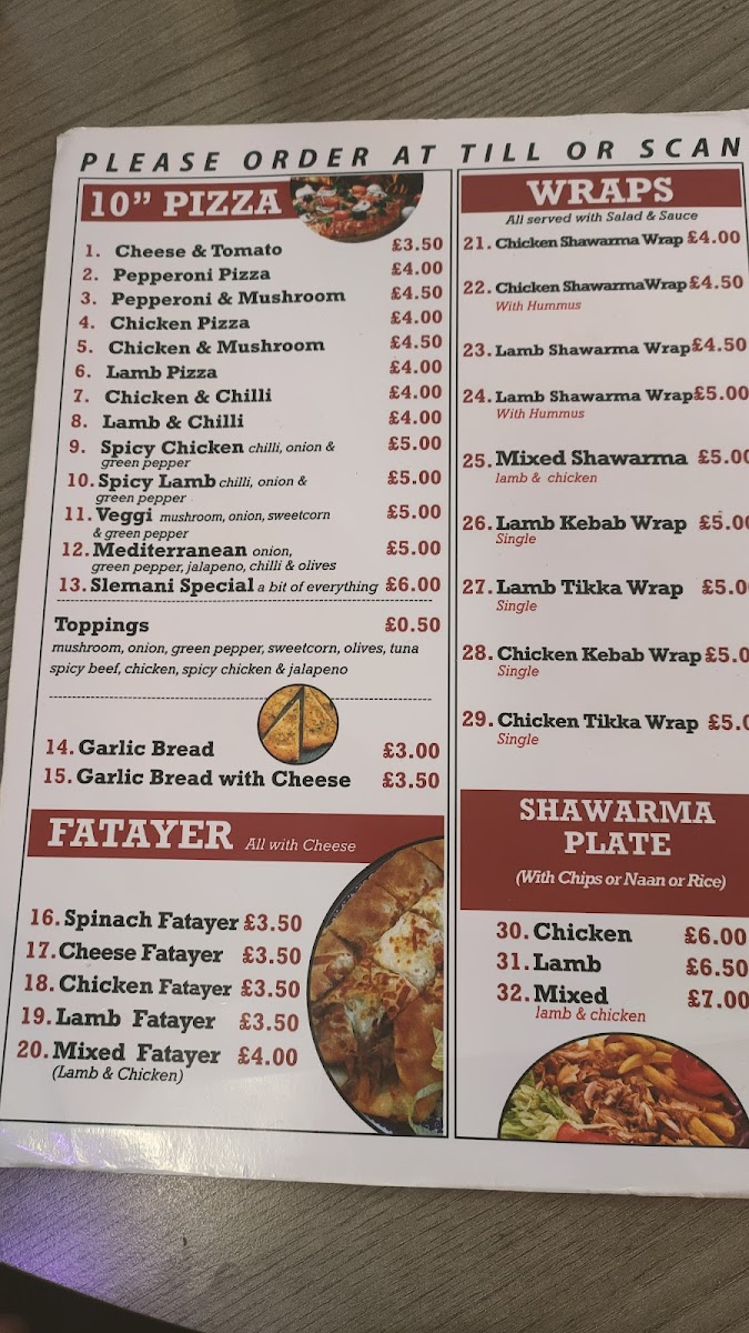 Slemani Restaurant Menu - Image 4